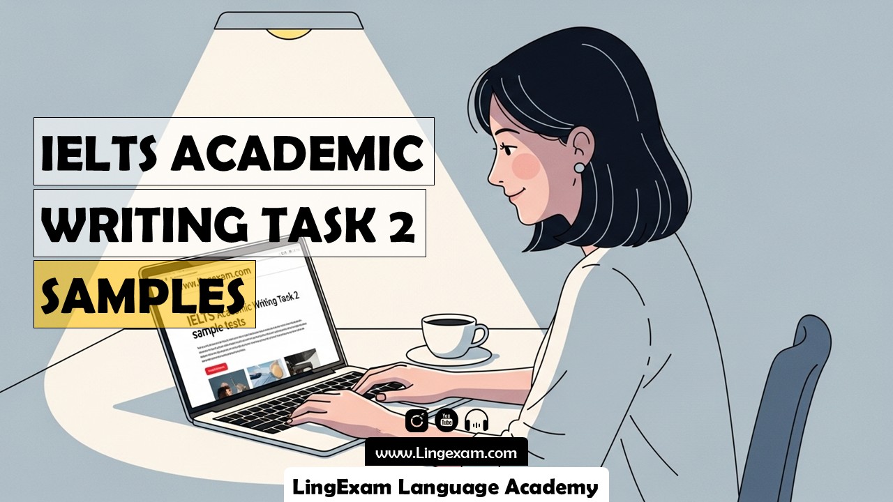 Master IELTS Academic Writing Task 2 with this ultra-interactive, step-by-step guide! Learn proven Band 9 strategies, see a full model answer, unlock crucial academic vocabulary and expressions, and practice with engaging quizzes and instant feedback. Submit your writing for expert feedback and boost your IELTS score with LingExam’s most comprehensive tutorial. - 1. IELTS Academic Writing Task 2: Complete Step-by-Step Band 9 Guide with Interactive Practice and Model Answers - LingExam Language Academy - Lingexam.com