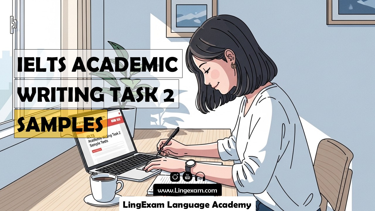 Master IELTS Academic Writing Task 2 with this ultra-interactive, step-by-step tutorial—featuring a Band 9 model essay, expert tips, crucial vocabulary and phrases, and dynamic practice exercises. Learn how to structure high-scoring discussion essays, avoid common mistakes, and boost your IELTS writing score with real examples and instant feedback. Join thousands of learners on LingExam to transform your writing for the IELTS exam! - IELTS Academic Writing Task 2: Ultra-Interactive Band 9 Tutorial + Model Answer, Vocabulary, and Practice - LingExam Language Academy - Lingexam.com
